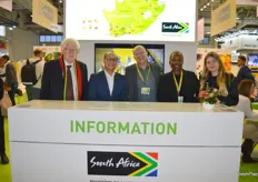 The South African team in Berlin who supported producers and exporters at the country pavilion.